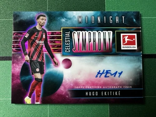 Hugo Ekitike 2023 Topps Midnight
