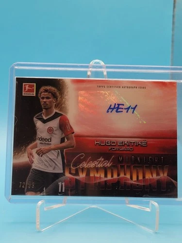 Hugo Ekitike 2024 Panini Midnight Bundesliga Twilight /99