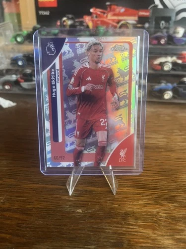 Hugo Ekitike 2025 Topps Now 2025-26 Premier League Logofractor /92