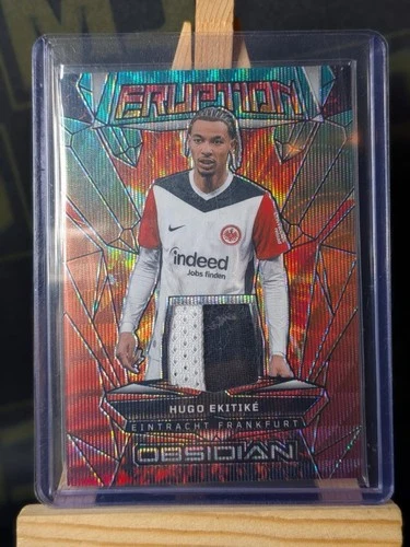 Hugo Ekitike 2024 Panini Obsidian /25