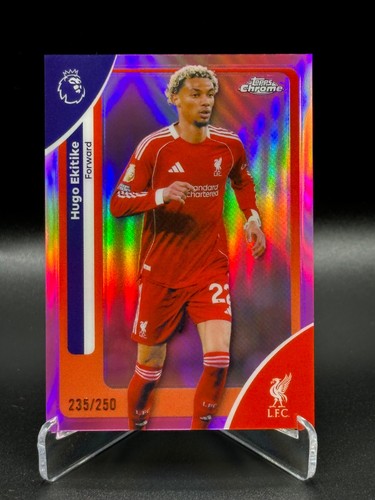 Hugo Ekitike 2025 Topps Premier League /250