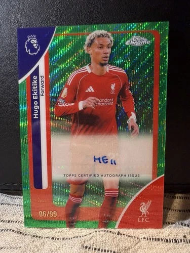 Hugo Ekitike 2025 Topps Premier League /99