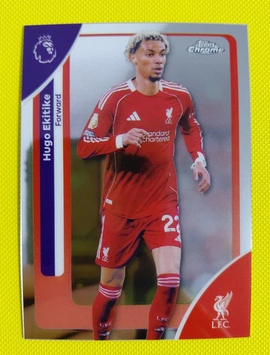 Hugo Ekitike 2026 Topps Premier League Chrome