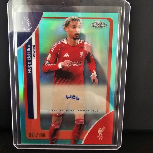 Hugo Ekitike 2025 Topps Premier League Cromo /199