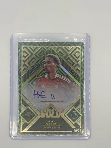 Hugo Ekitike 2026 Topps Premier League Gold /75
