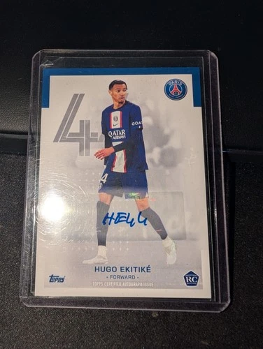Hugo Ekitike 2022 Topps PSG Team Set