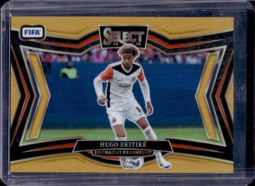 Hugo Ekitike 2024 Panini Select Field Gold /10