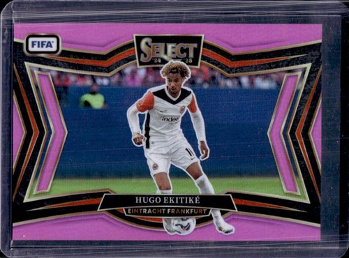 Hugo Ekitike 2024 Panini Select Field Pink /59