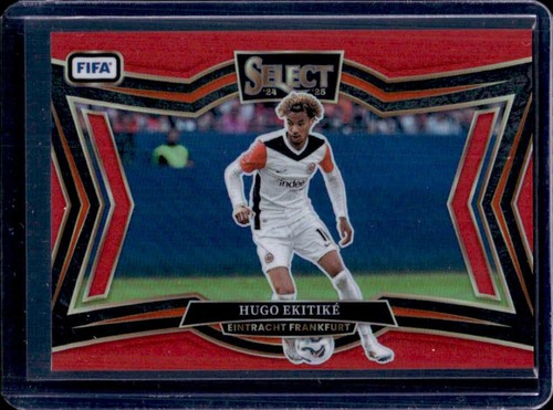 Hugo Ekitike 2024 Panini Select Field Red