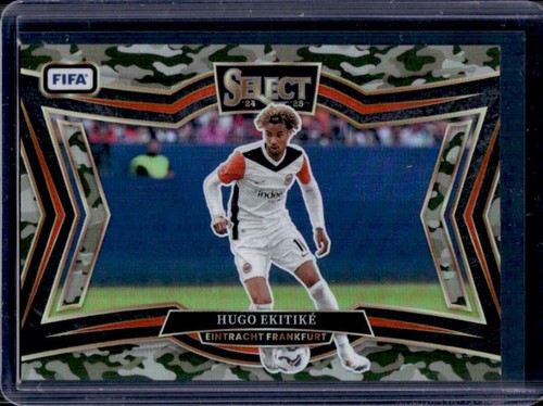 Hugo Ekitike 2024 Panini Select FIFA Field Camo /135