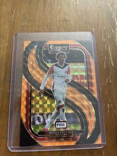 Hugo Ekitike 2024 Panini Select FIFA Orange Mezzanine /125