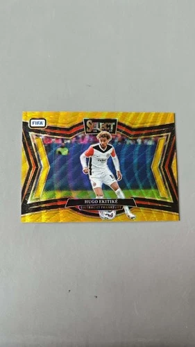 Hugo Ekitike 2024 Panini Select Gold Wave /10