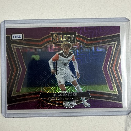 Hugo Ekitike 2024 Panini Select Purple Mojo