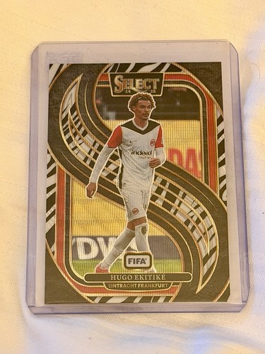 Hugo Ekitike 2024 Panini Select Zebra