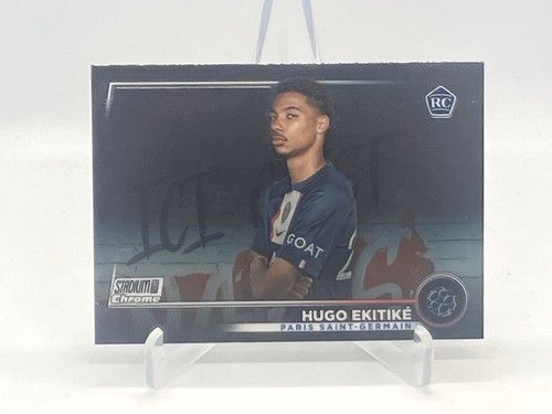 Hugo Ekitike 2022 Topps Stadium Chrome