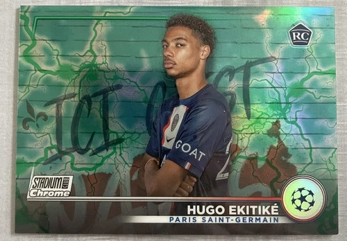 Hugo Ekitike 2022 Topps Stadium Club /225