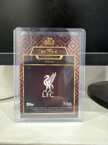 Hugo Ekitike 2025 Topps Premier League Gold /25