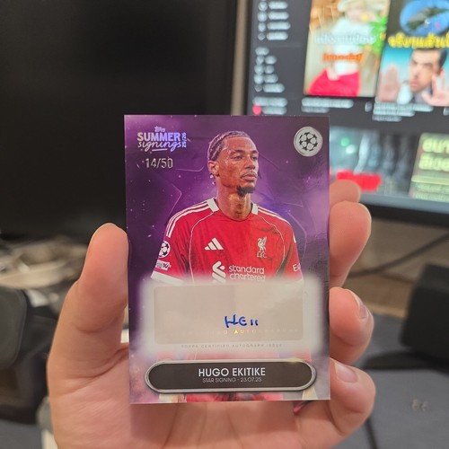 Hugo Ekitike 2025 Topps UCC /50
