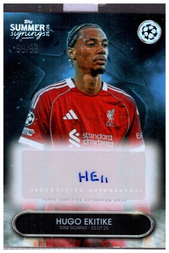 Hugo Ekitike 2026 Topps UCC /99