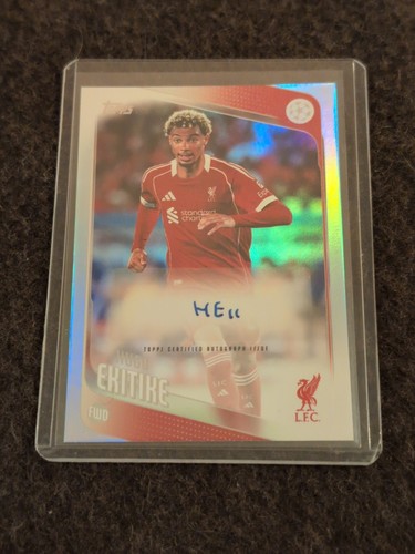 Hugo Ekitike 2025 Topps UCC Flagship /25