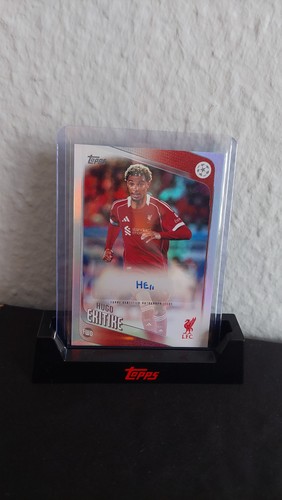 Hugo Ekitike 2025 Topps UCC Flagship