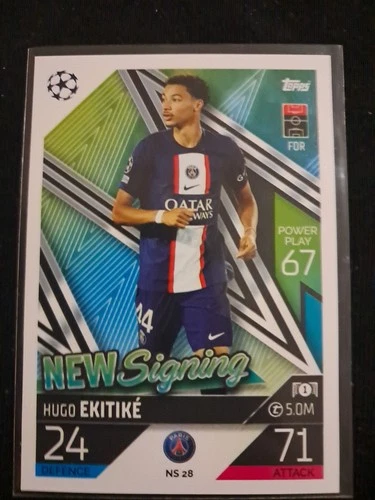Hugo Ekitike 2022 Topps UEFA Champions League