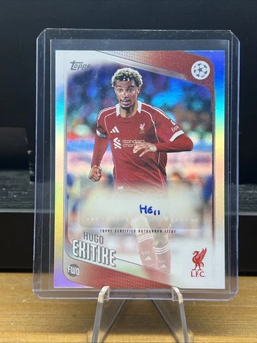 Hugo Ekitike 2025 Topps UEFA UCC Club Competition