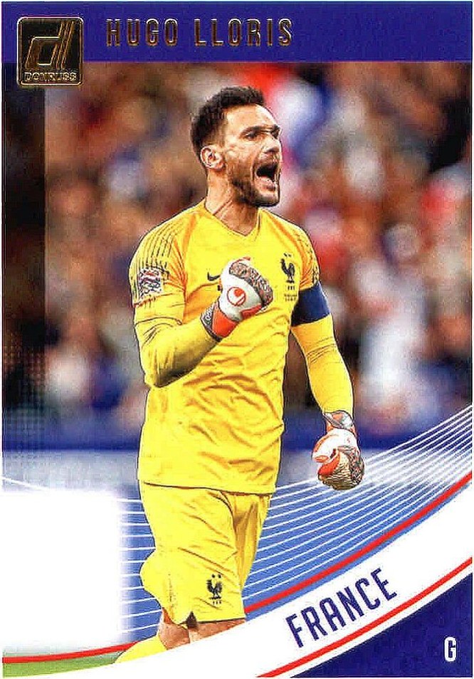 Hugo Lloris 2018 Panini Donruss Soccer 136