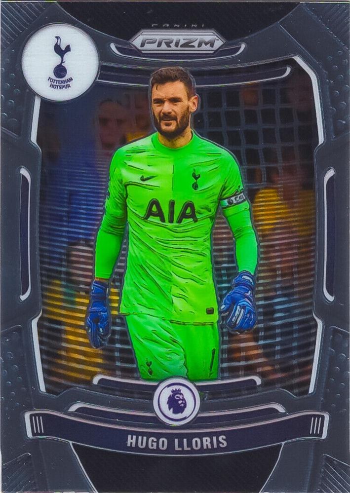 Hugo Lloris 2021 Panini Prizm Premier League 8