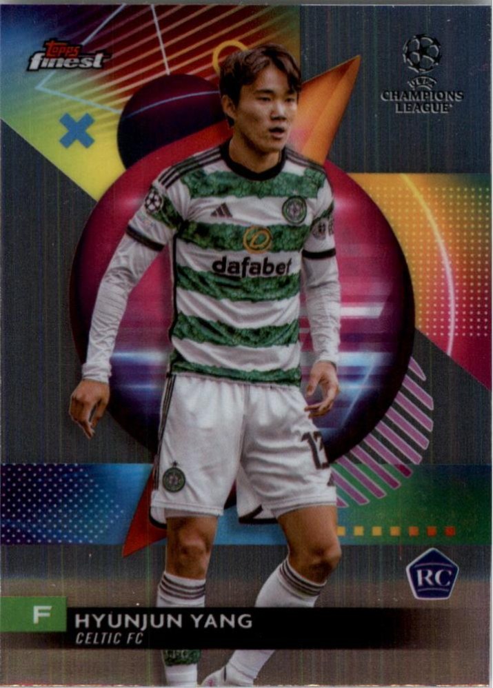 Hyunjun Yang 2023 Topps Finest UEFA Club Competitions
