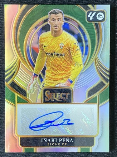 Iñaki Peña 2025 Panini Select Silver