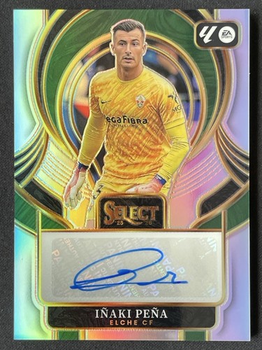 Iñaki Peña 2025 Panini Seleziona Firme Argento