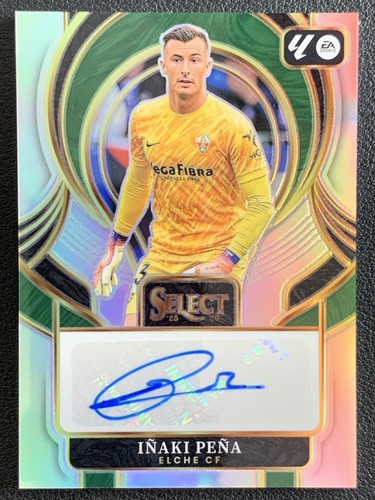 Iñaki Peña 2025 Panini Seleziona Firme Silver