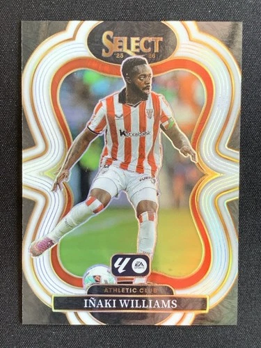Iñaki Williams 2025 Panini Select Blanco Prizm /20