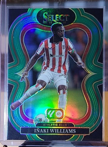 Iñaki Williams 2025 Panini Seleziona La Liga Verde Rifrattore /5