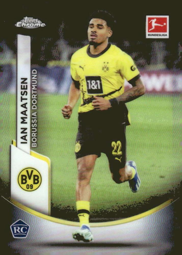 Ian Maatsen 2023 Topps Chrome Bundesliga