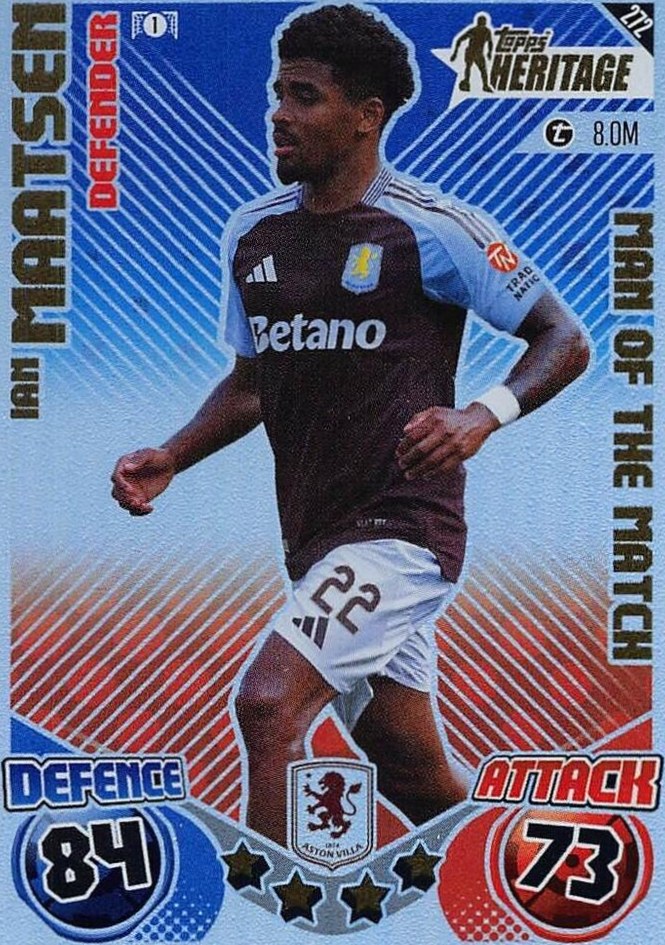 Ian Maatsen 2024 Topps Match Attax UEFA Club Competitions Extra