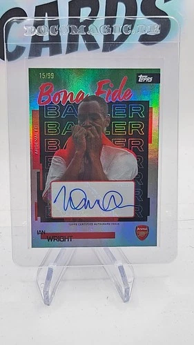 Ian Wright 2025 Topps Arsenal Team Set Green /99