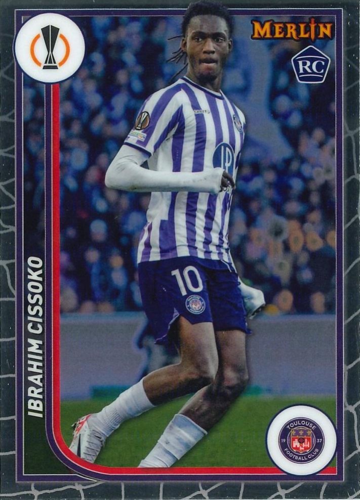 Ibrahim Cissoko 2023 Topps Merlin UEFA Club Competitions