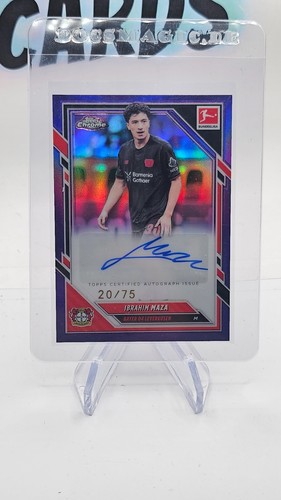 Ibrahim Maza 2025 Topps Chrome /75