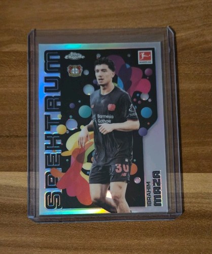 Ibrahim Maza 2025 Topps Chrome Black Spektrum