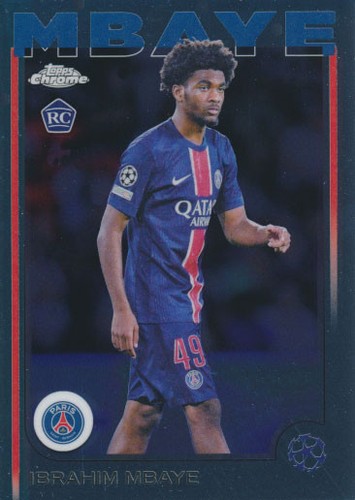 Ibrahim Mbaye 2024 Topps Chrome #15