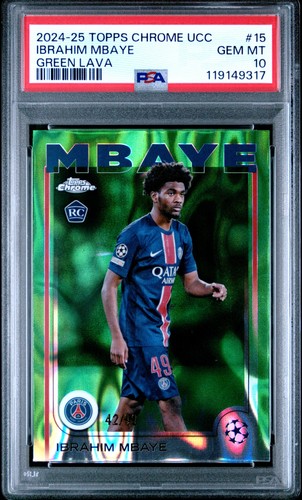 Ibrahim Mbaye 2024 Topps Chrome 42/99