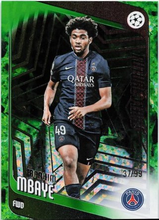 Ibrahim Mbaye 2025 Topps Chrome /99