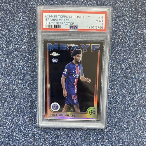 Ibrahim Mbaye 2024 Topps Chrome Black Refractor /10
