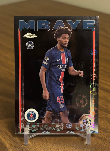 Ibrahim Mbaye 2024 Topps Chrome Black Starball /10
