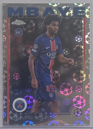 Ibrahim Mbaye 2024 Topps Chrome Logofractor #15