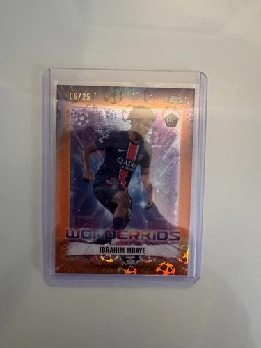 Ibrahim Mbaye 2024 Topps Chrome Logofractor /25