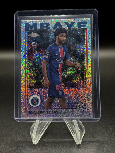 Ibrahim Mbaye 2024 Topps Chrome Refractor