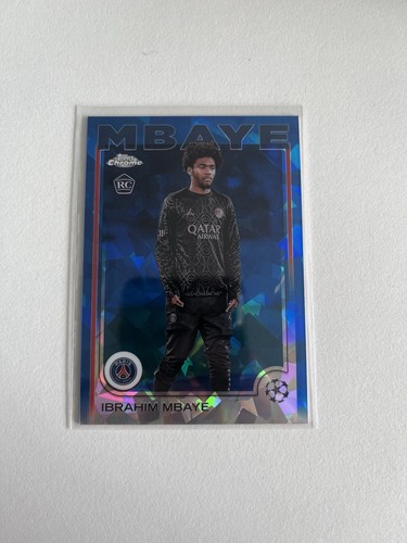 Ibrahim Mbaye 2024 Topps Chrome Sapphire